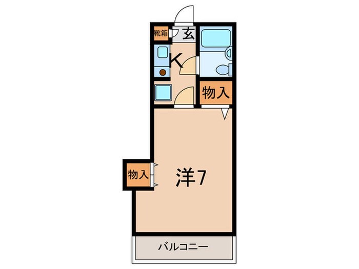 コスミックの物件間取画像