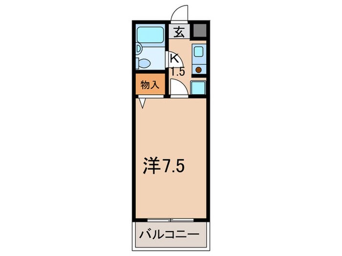 コスミックの物件間取画像