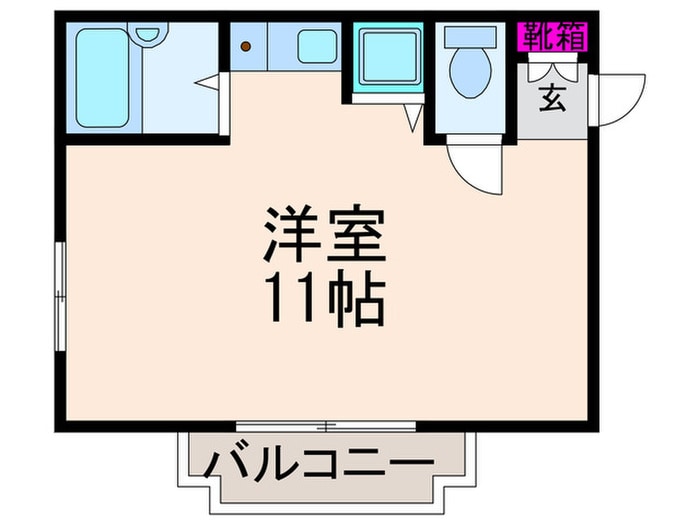 ｻｰｼﾞｭﾋﾙ壱番館の物件間取画像