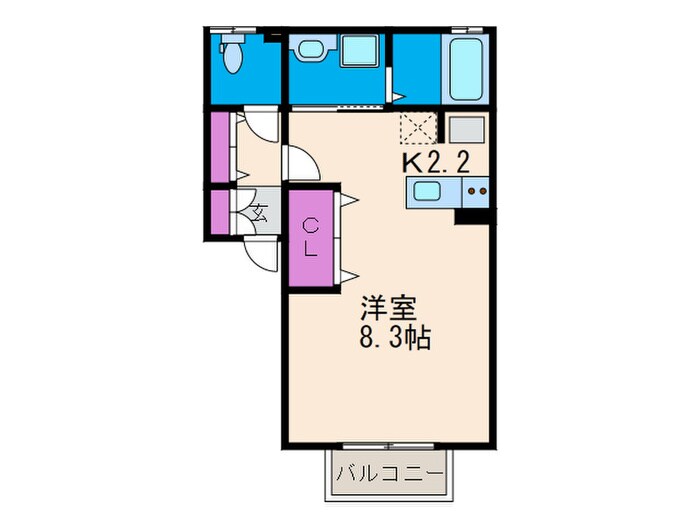 ザウバ－ヴィントⅡの物件間取画像