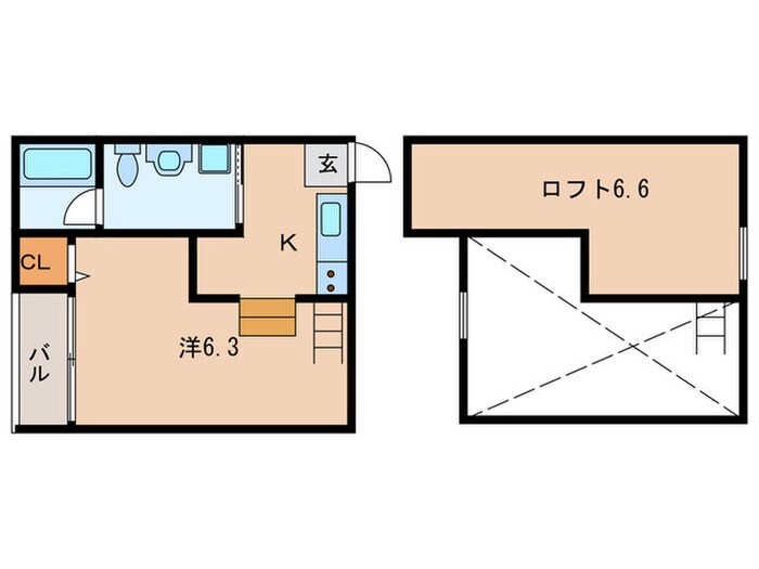 パロアルト３の物件間取画像