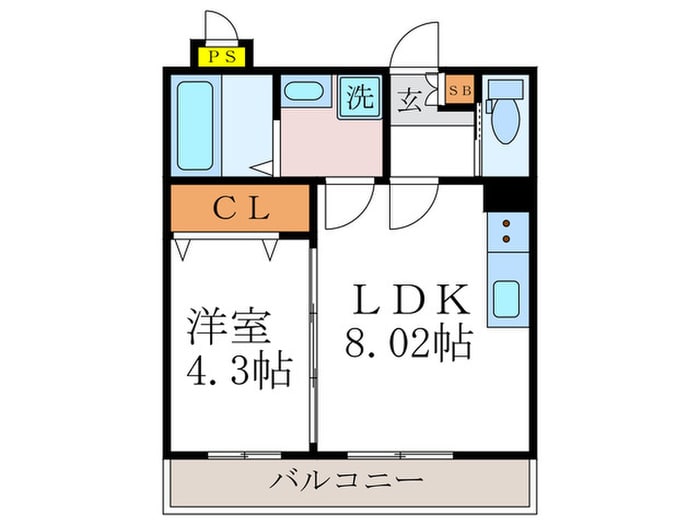 仮)KTIレジデンス上桂の物件間取画像