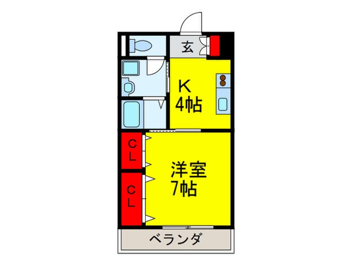 ＣＲＥＡＴＥ彩の物件間取画像