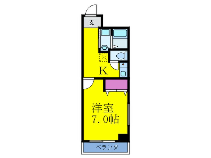 ＩＦ都島の物件間取画像