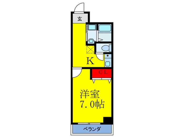 ＩＦ都島の物件間取画像