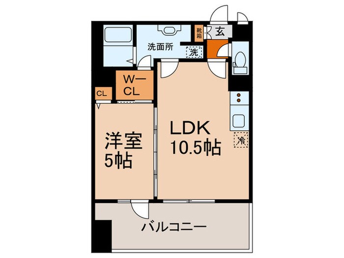 デコ－ル神戸Ⅱの物件間取画像