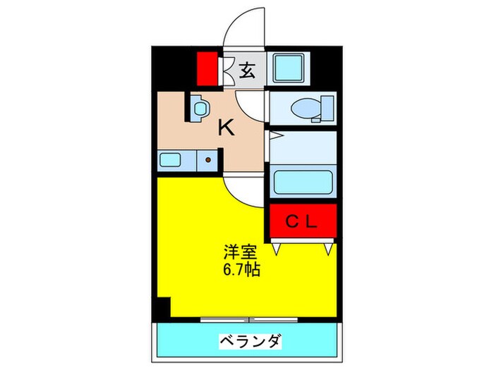 エイチツーオー今福ビルの物件間取画像