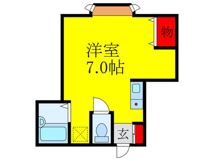 ルノン池田の物件間取画像