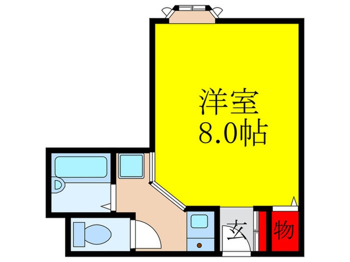 ルノン池田の物件間取画像