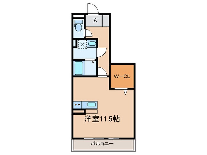 サザングレイスの物件間取画像
