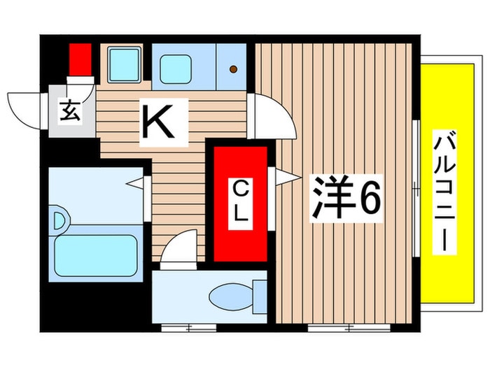 グランメ－ル笹川の物件間取画像