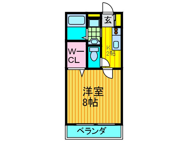 カ－サ竹町の物件間取画像