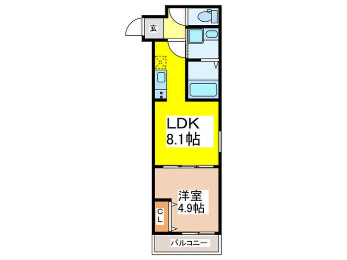 仮）フジパレス明美町の物件間取画像