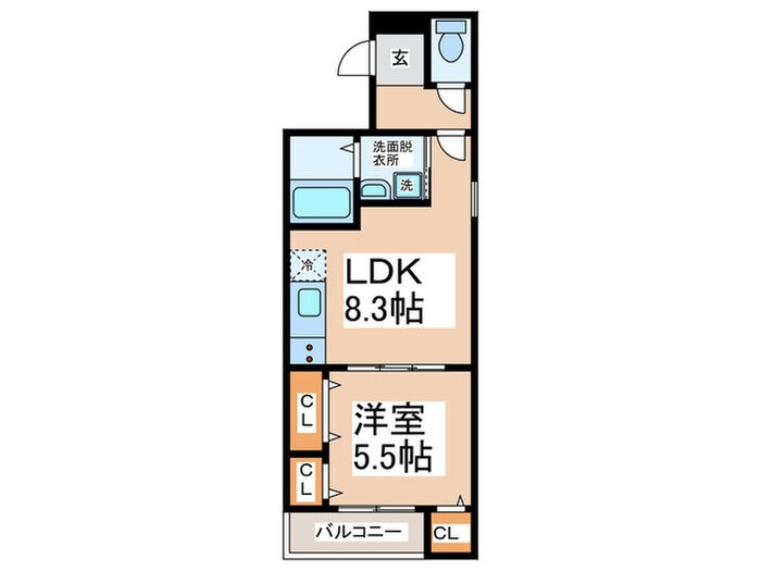 フジパレス西取石Ⅲ番館の物件間取画像