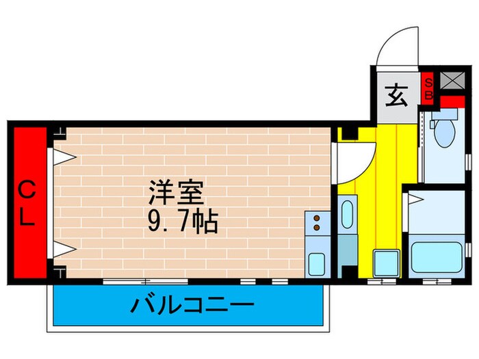 レユシール門真の物件間取画像