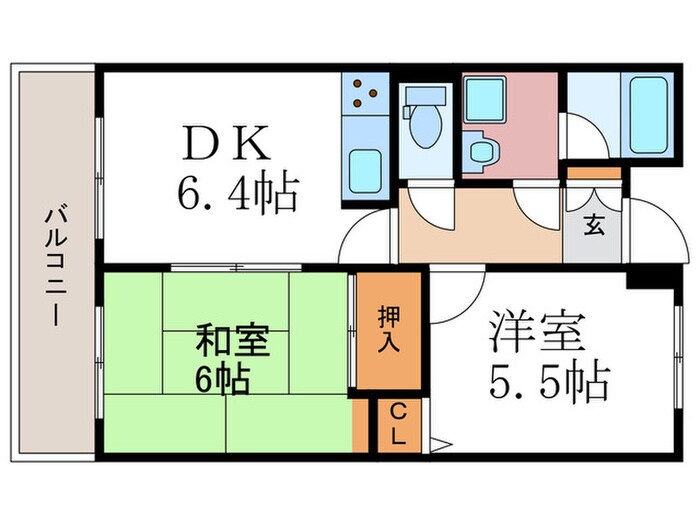 岡崎ガーデンズ(306)の物件間取画像