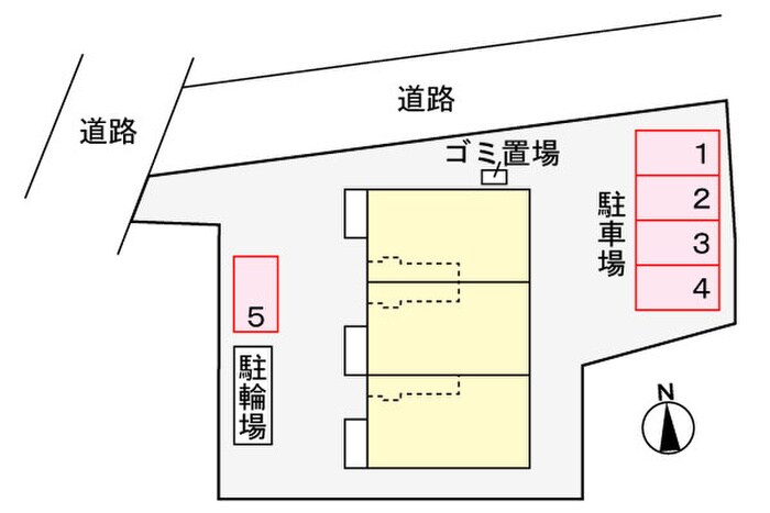 シャトーダルモニーの物件外観写真