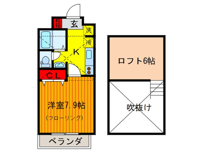 アルファプライズ　Ⅴの物件間取画像