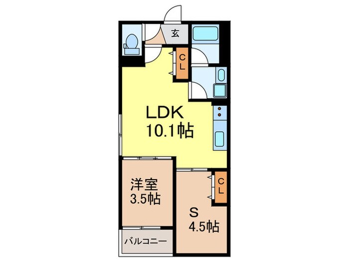 仮）寝屋川市香里南之町ＡＰの物件間取画像