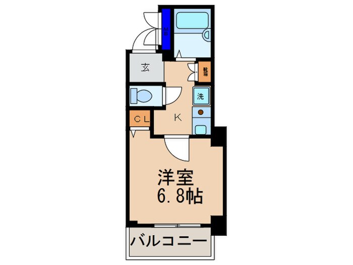 プレサンス京都二条城前(104)の物件間取画像