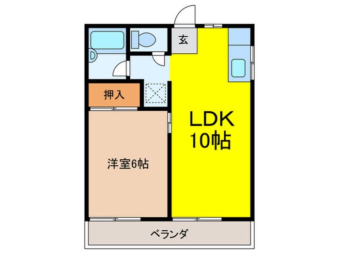 アネックスコートの物件間取画像