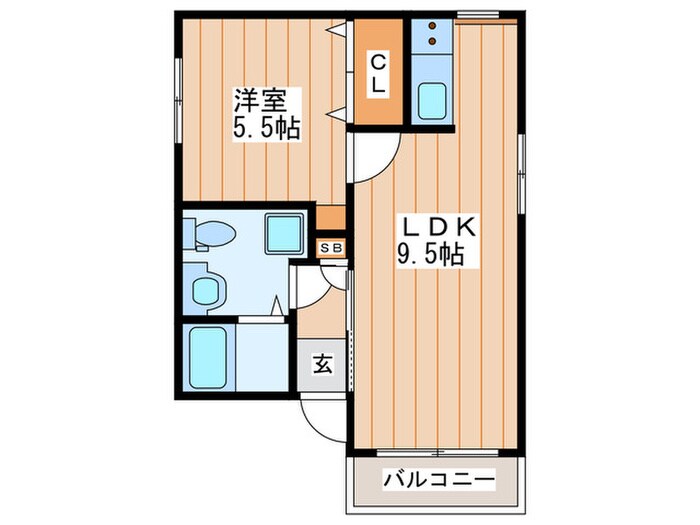 Ｃｏｌｏｒｓの物件間取画像