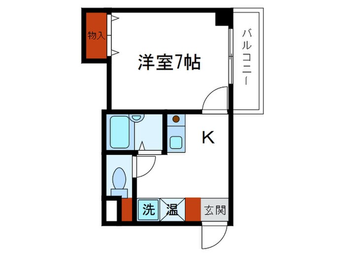 第３大昭ライフの物件間取画像