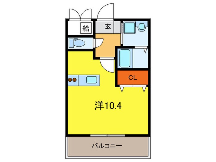 茜苑レジデンスの物件間取画像