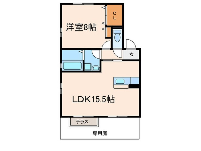 トワヴェ－ルⅠの物件間取画像
