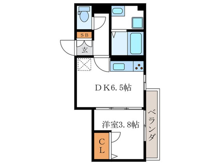 シュペリールの物件間取画像