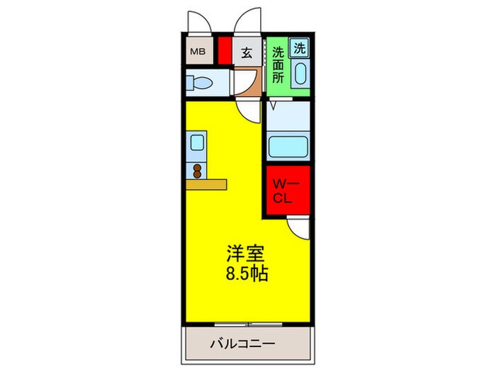 アンプル－ルフラ－リッシュの物件間取画像