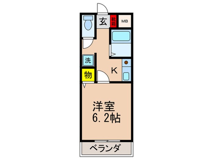物件間取画像