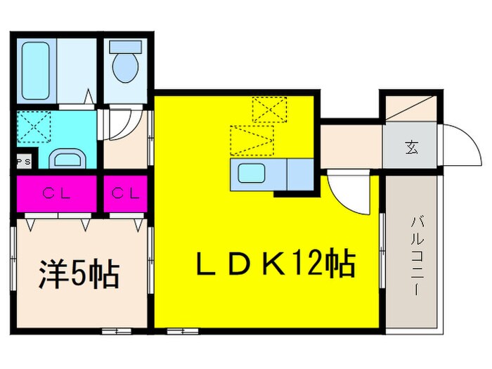 ラヴィールの物件間取画像