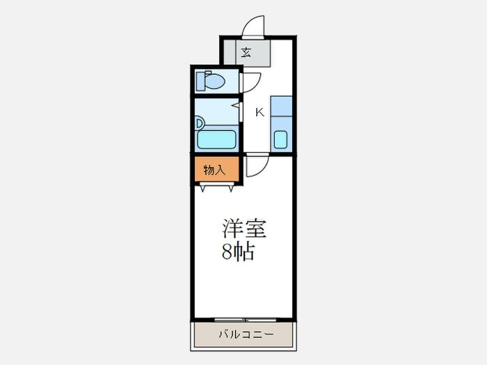 メゾン神楽丘の物件間取画像