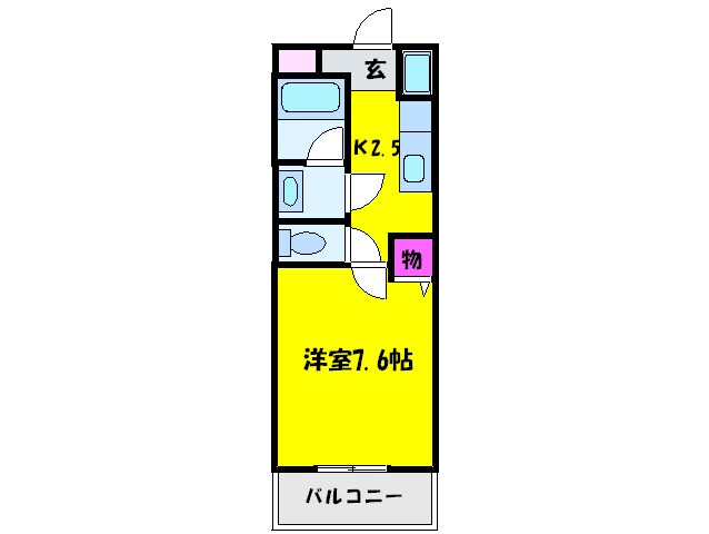 サン　プリムロ－ズの物件間取画像