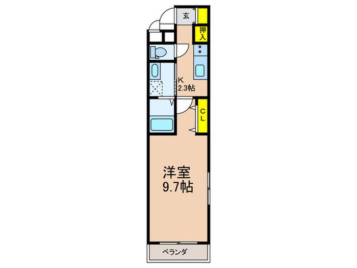 仮）メゾン　ド　シュシュの物件間取画像