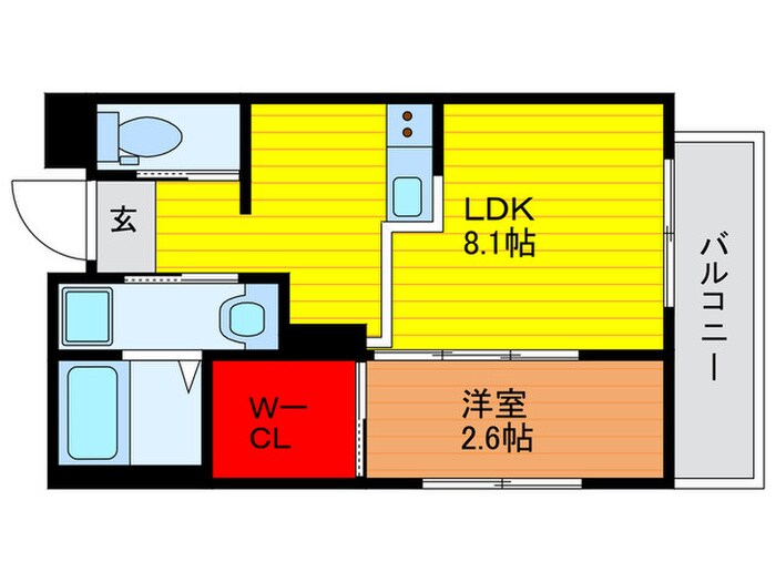 リアコート門真本町の物件間取画像