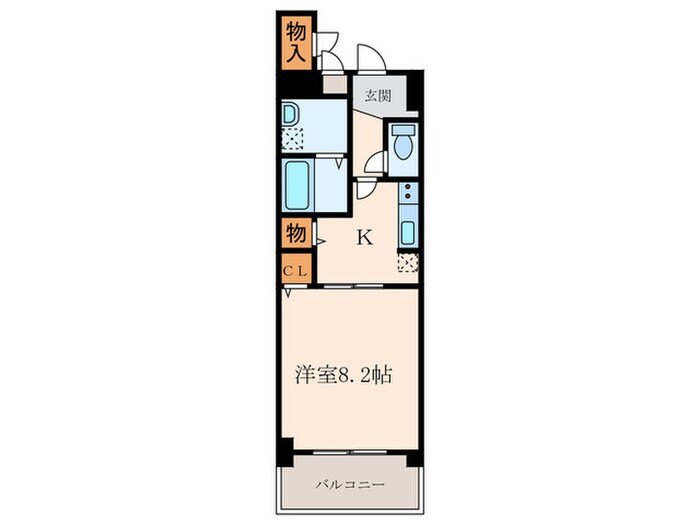 セイバリー道意の物件間取画像