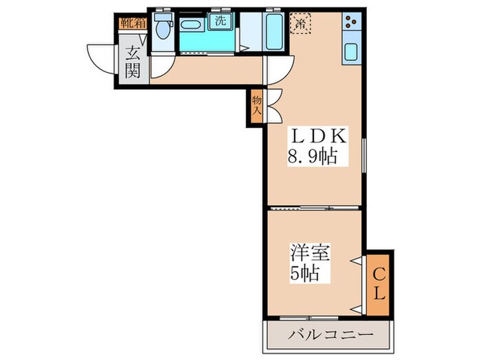 ロータス鴻池の物件間取画像