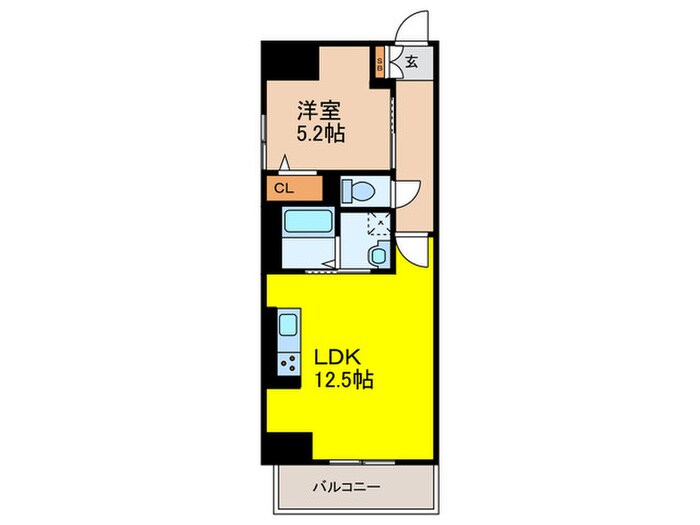 仮)グランコート北園の物件間取画像