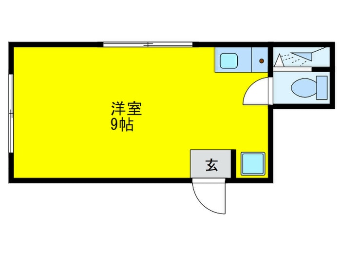 池屋ハイツの物件間取画像