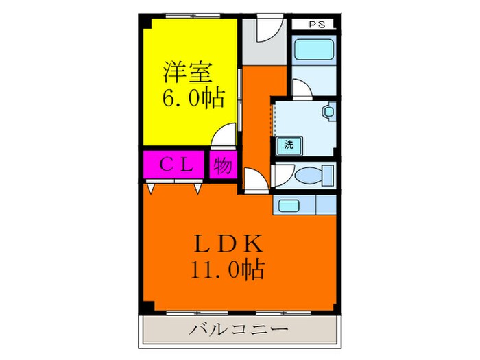 ディアコ－ト千里の物件間取画像