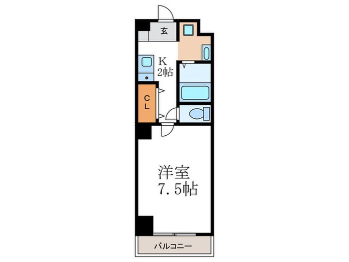 アーネストハイツ三宅の物件間取画像