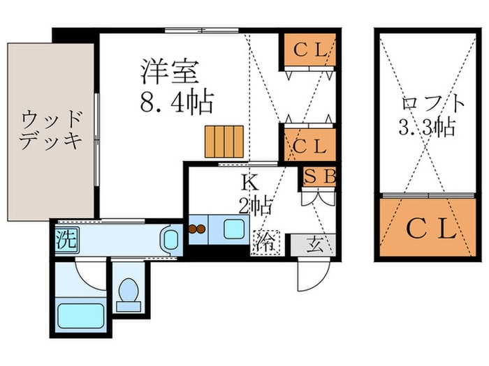 ＩＬＩＯＳの物件間取画像