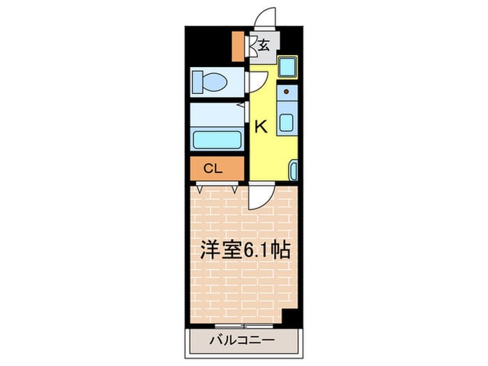 レスター夙川の物件間取画像