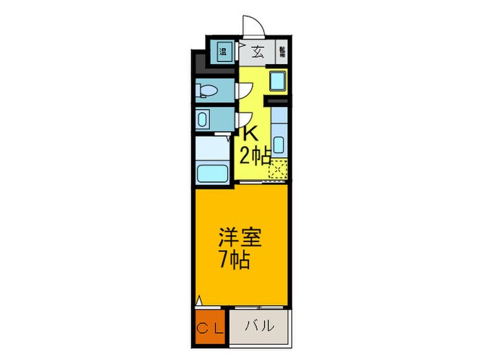 シェモワ八尾の物件間取画像