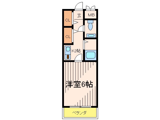 マグノリア箕面の物件間取画像