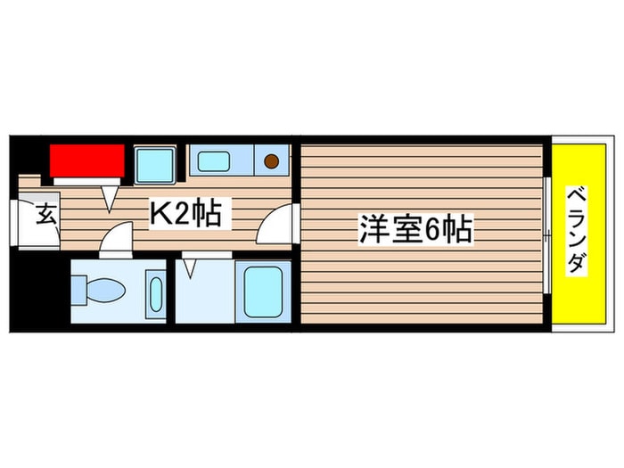 マグノリア箕面の物件間取画像