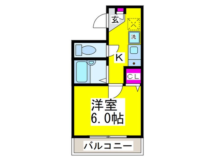 ハイツ東雲ビ－ハイブの物件間取画像