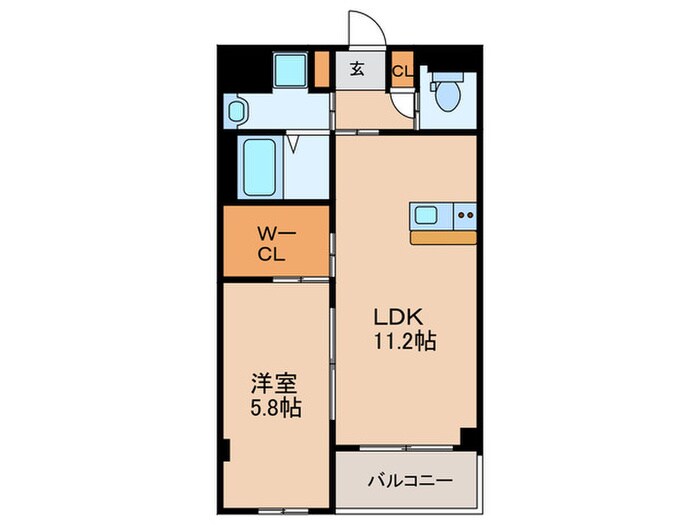 リバーレジェンド2の物件間取画像